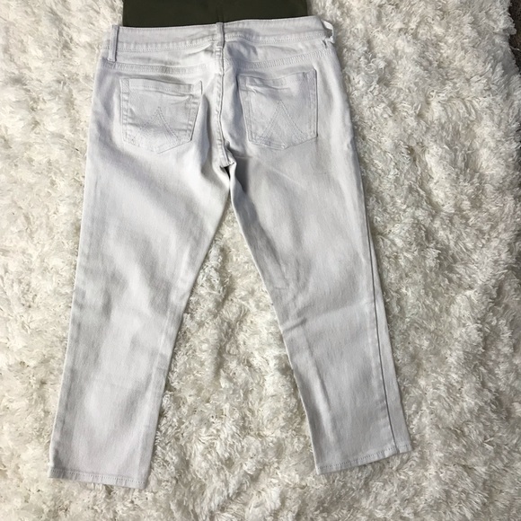Junior’s White Delia’s Taylor Capri Pants Size 3/4 - Picture 7 of 8